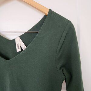 Pact Apparel Fit and Flare dress Medium